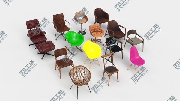 images/goods_img/20210312/3D Realistic Damaged Chair Collection A  PBR/2.jpg